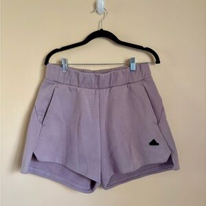 Adidas Women’s All SZN Sweat Short - Lavender - Size Medium